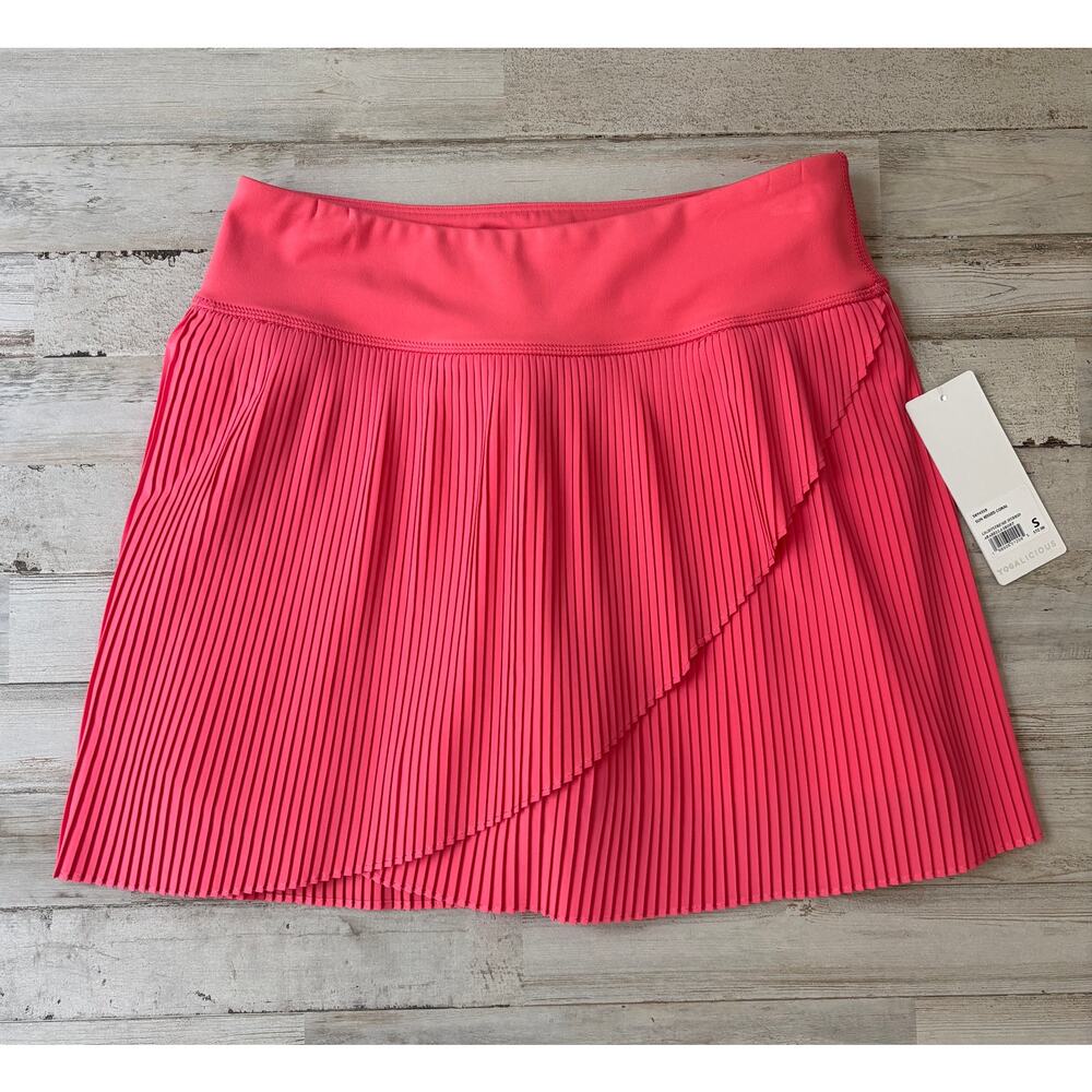 NWT Yogalicious Arabella lightstream Coral Skort sz S
